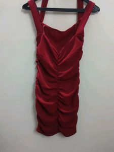 Red Bodycon Party Dress