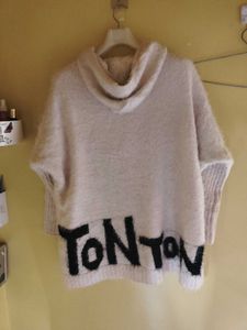 Fluffy Hooded Cardigan