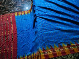 Lovely Pure Silk Odisha weave Ikkat Saree