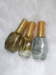 Glitter Nail Polish Trio