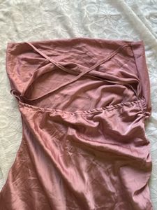Satin Maxi Dress