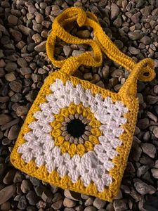 Crochet Granny Square Bag