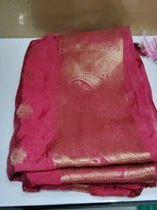 Elegant Pink Saree