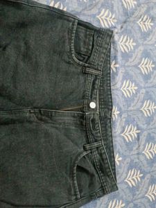 High Waist Cargo Jeans