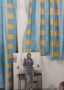 Plaid Print Pant N Top Set🌷