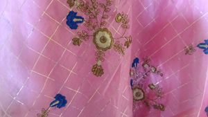 Pink With Blue Colour Chudidhar Top 3