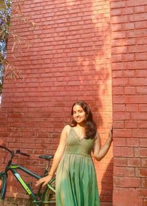 Green summer dress