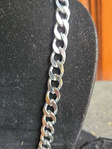 Silver Chain Necklace Anti Tarnish