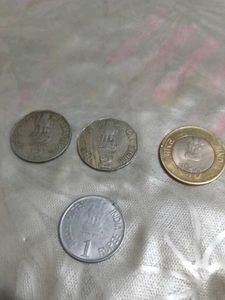 Indian Coin Collection 1,2,10