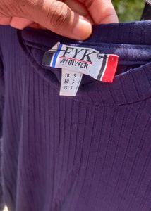 Navy Blue Top