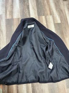 Navy Blazer with Gold Buttons