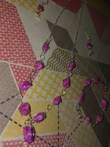 Necklace With Earring Or Bracelet