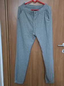Jockey Men Gray Casual Sweatpants/Joggers Size L