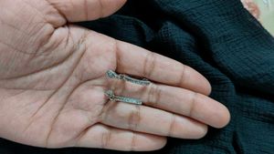 Dangling Earrings hoops