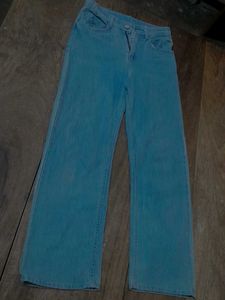 Vintage Light Blue Flare Jeans