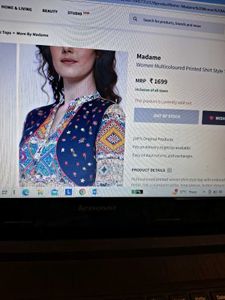 Madame Patterned Long Sleeve Top