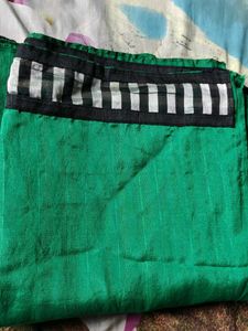 Green Striped Saree
