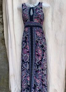 I. Paisley Maxi Dress