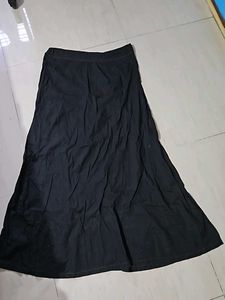 Black Saree Skirt