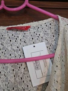 Lace Flared Sleeve Shrug