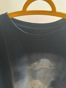 Black Graphic Print T-Shirt