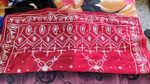 Red And Black Saree❤