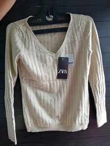 Shinny Woolen Top