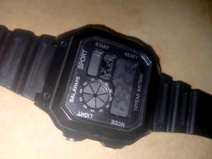 Digital Unisex Watch (Black)