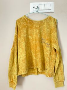 Oversized Cold Shoulder Sweatshirt