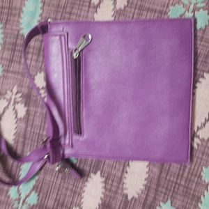 Elegant Maroon &amp; White Wallet