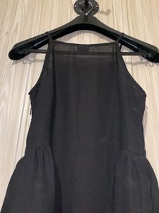 Mini Black Dress A-line- Oxygen (Size S)