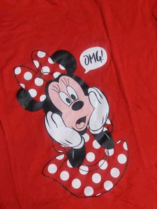 Minne Printed Top For Kids