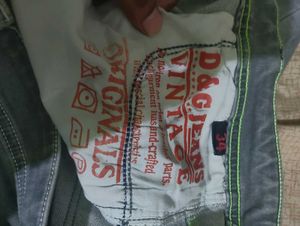 D&amp;G Grey Denim Jeans