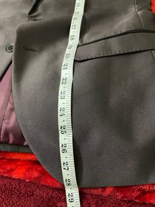 Blackberrys Coat Pant Set - Wine Colour