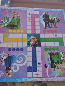 4-in-1 Board Game Frozen Theme