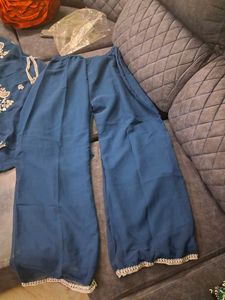 Elegant Blue Kurta Set