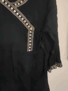 Black Mirror Work Kurti