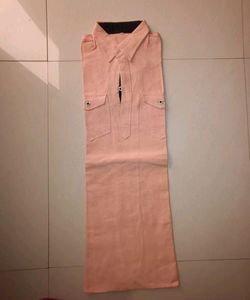 Designer Pathani Style Khadi Cotton Short Shirt 👕