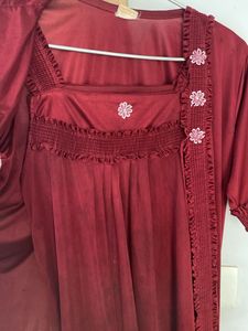 Used Free Size Nighty