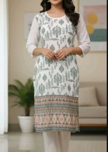 Elegant Printed Kurta
