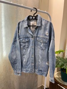 Distressed Denim Jacket