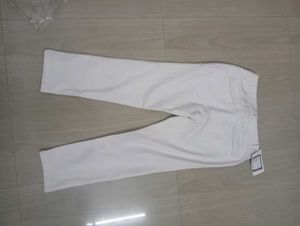 White Straight Leg Pants