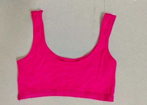 Red And Pink Sports Bra For Girls...