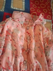 Floral Peplum Top