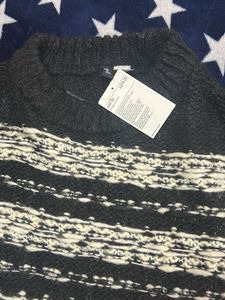 Striped Knit Sweater