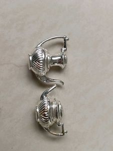 Cast Iron Silver Plated Vintage Teapots