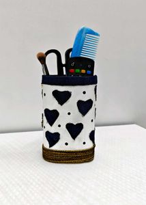 🖤🤍 Black & White Oval Desk Organizer
