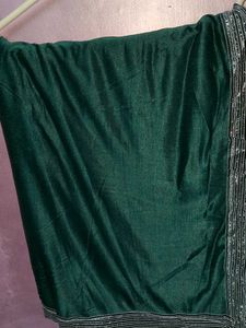 2 Elegant Green And Pink Saree with Border