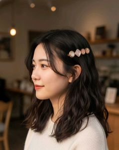 Elegant Korean Hair Clip Set Of 4 !