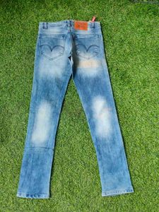 Levis Women Ribbed Jeans